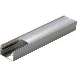 Aluminijumski profil za LED trake nadgradni set sa difuzerom 2000x14.4x8.8mm